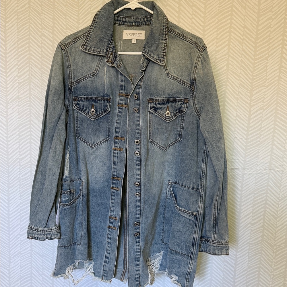 VICI Denim Long Jacket